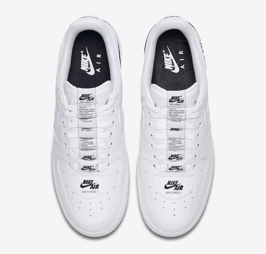 nike air force 1 double logo