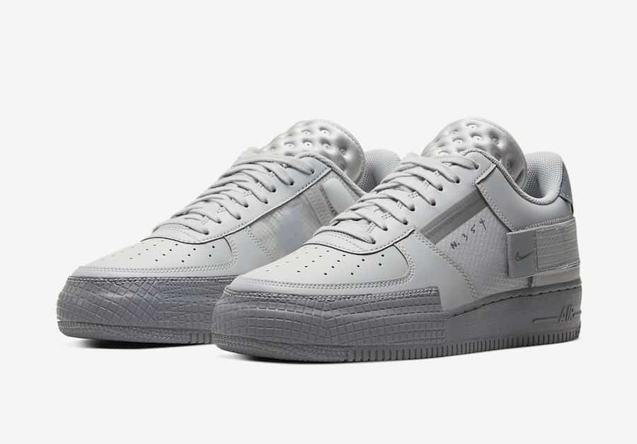 Preview: Nike Air Force 1 Low Type Grey Fog - Le Site de la Sneaker