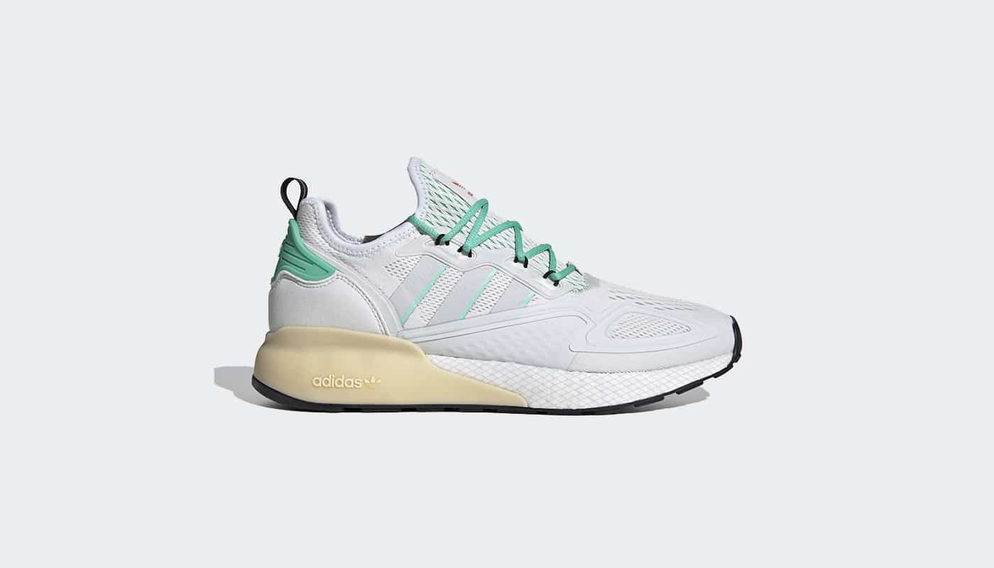 adidas zx 710 white green