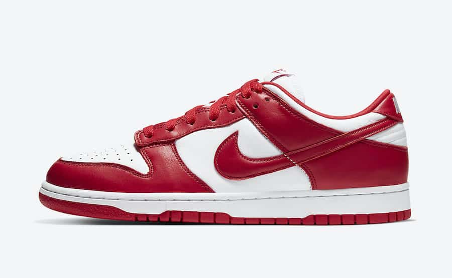 Nike Dunk Low SP University Red - Le 