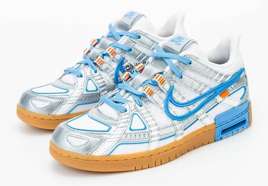off white nike blue and white