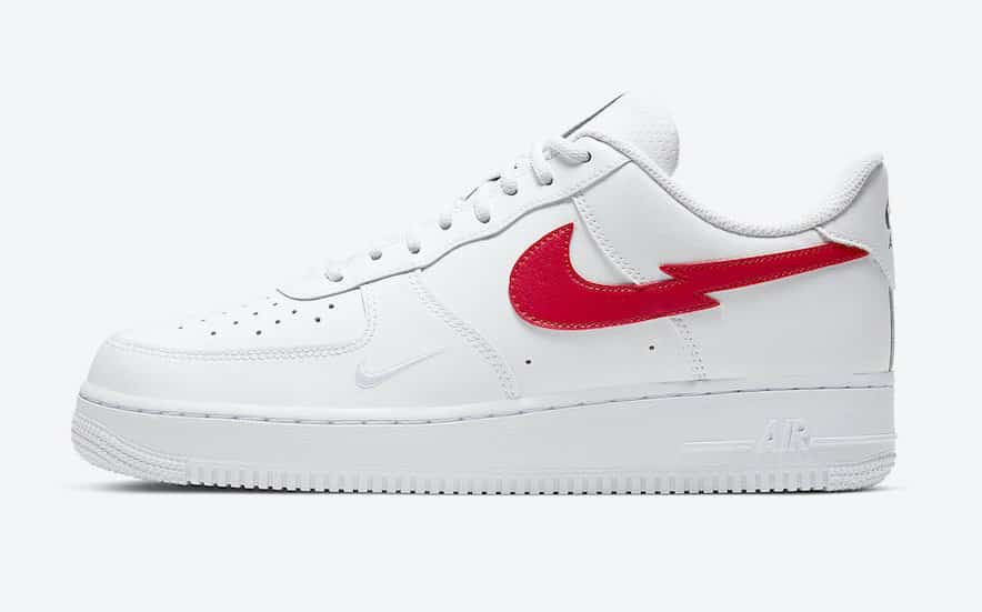 air force 1 femme nike rouge