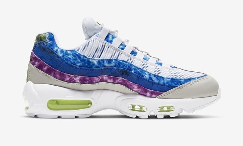 how to tie air max 95