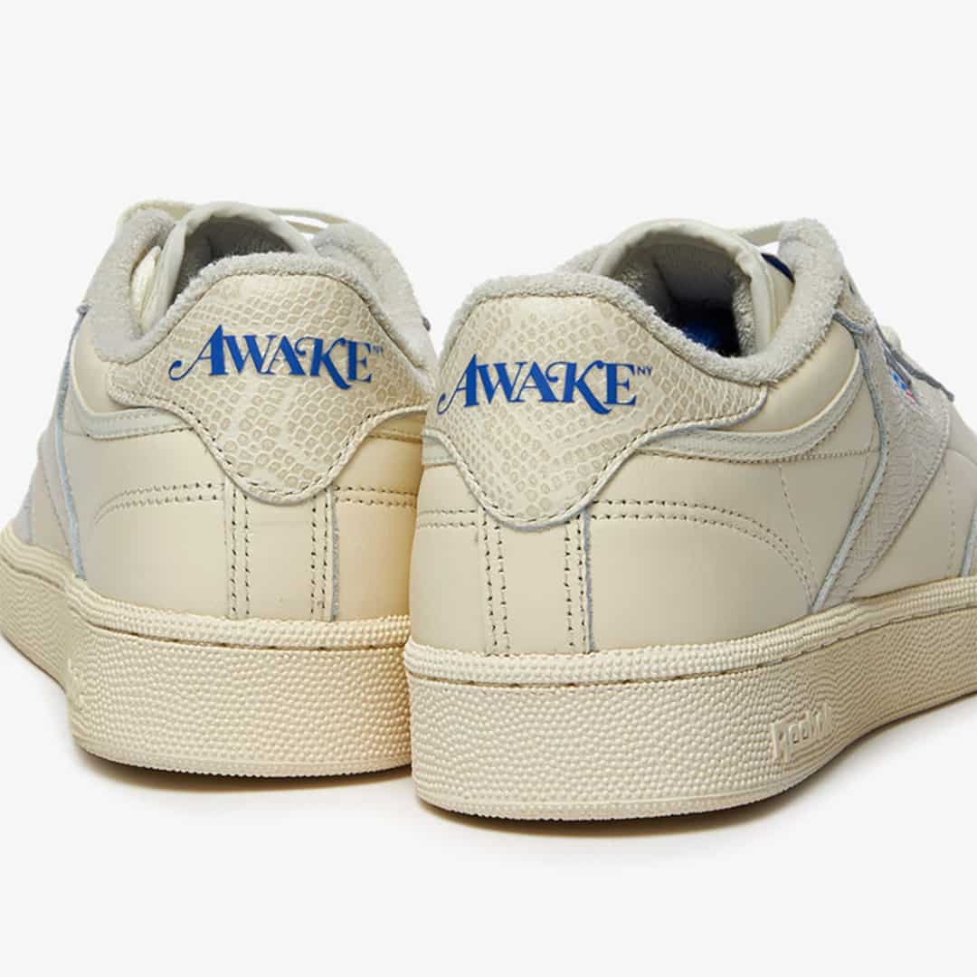 Awake NY x Reebok Club C 85 "Cream Snakeskin" - Le Site de la Sneaker