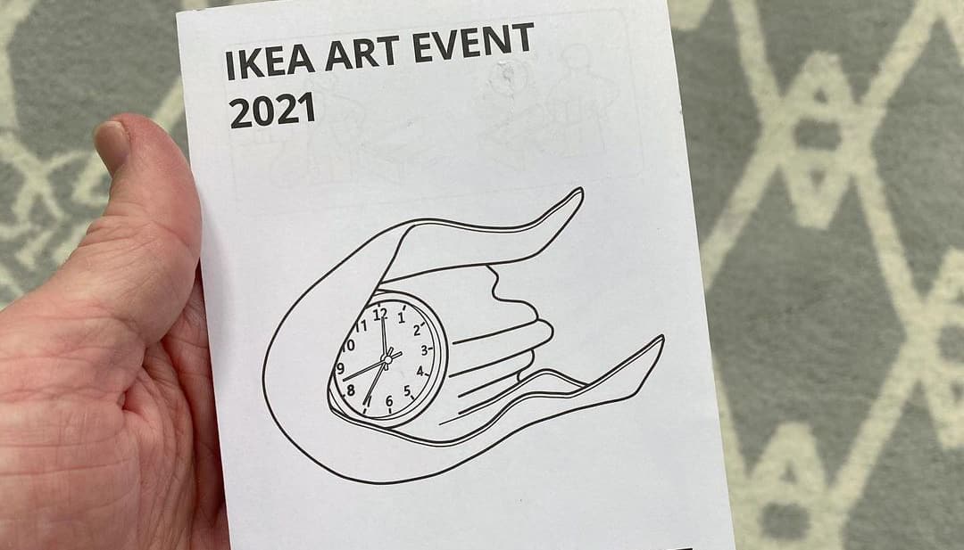 Daniel Arsham IKEA ART EVENT 2021 Clock