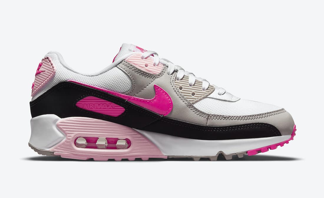 pink gray and white nikes