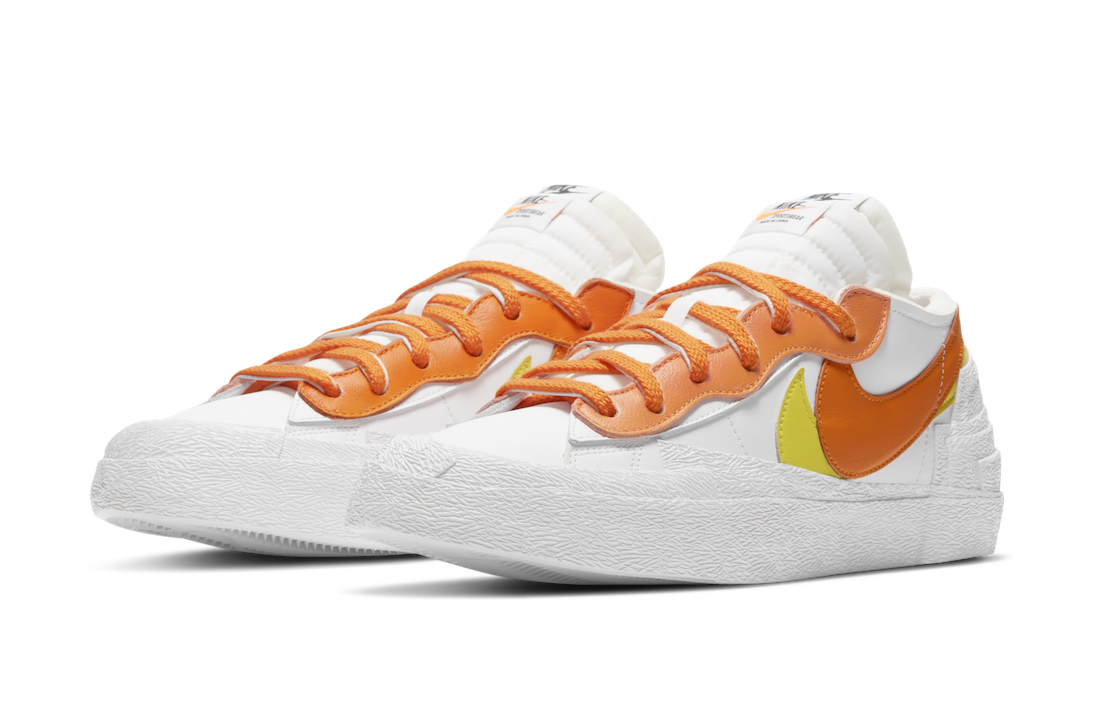 sacai x Nike Blazer Low « Magma Orange »