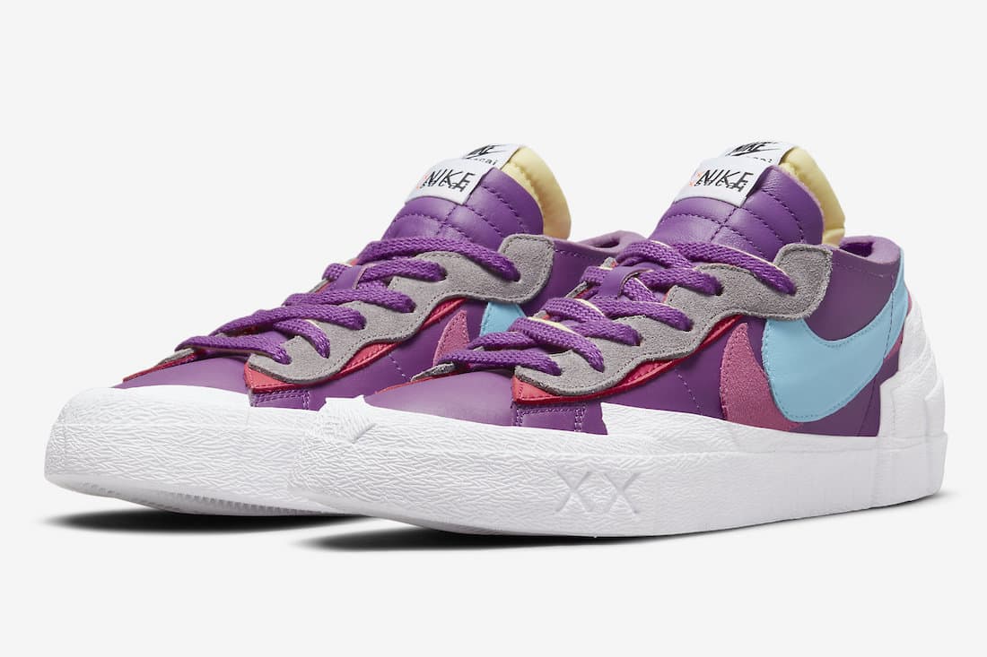 Kaws x Sacai x Nike Blazer Low "Purple Dusk" - Le Site de la Sneaker