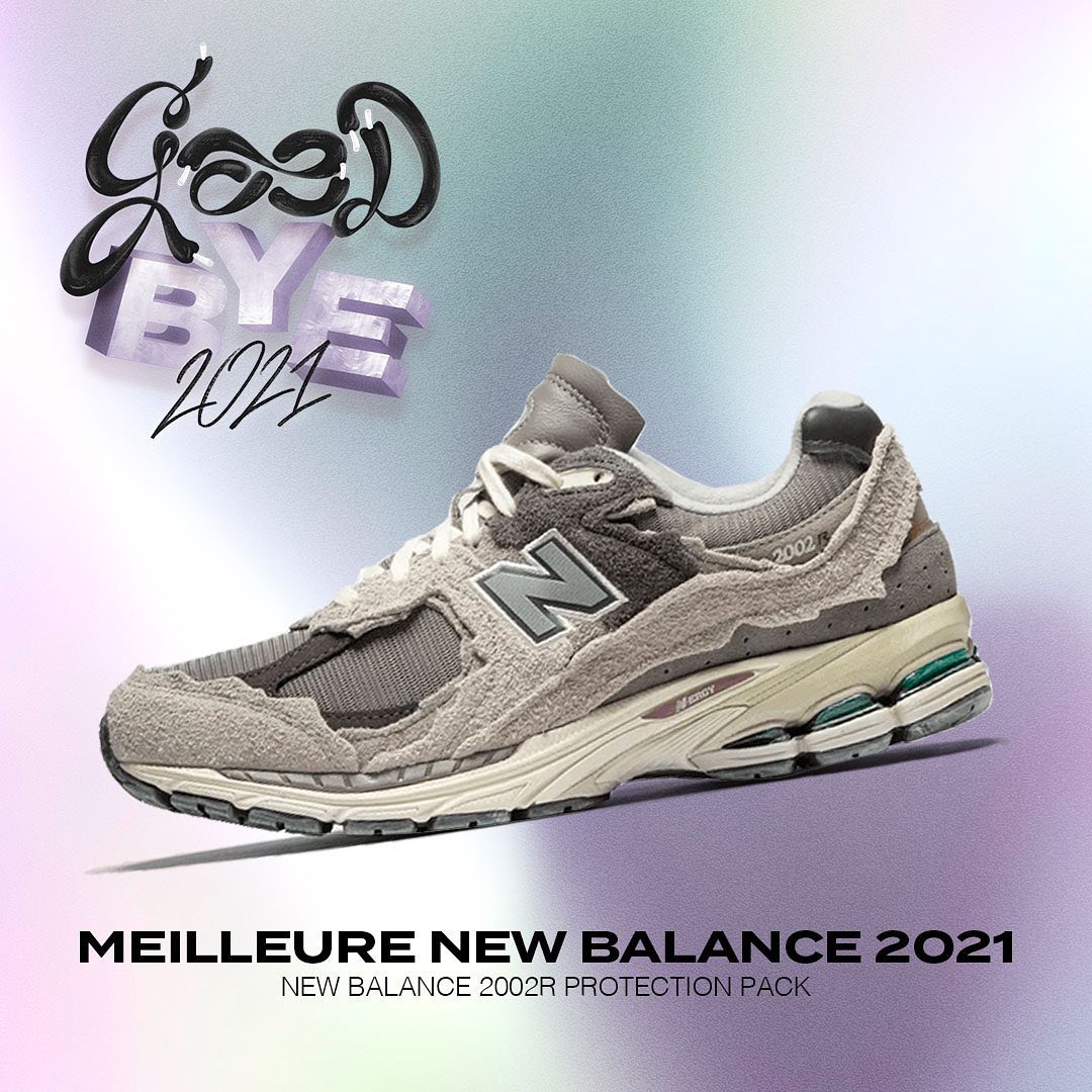 Sneakers of the year 2021 New Balance 2002R « Rain Cloud » Protection Pack