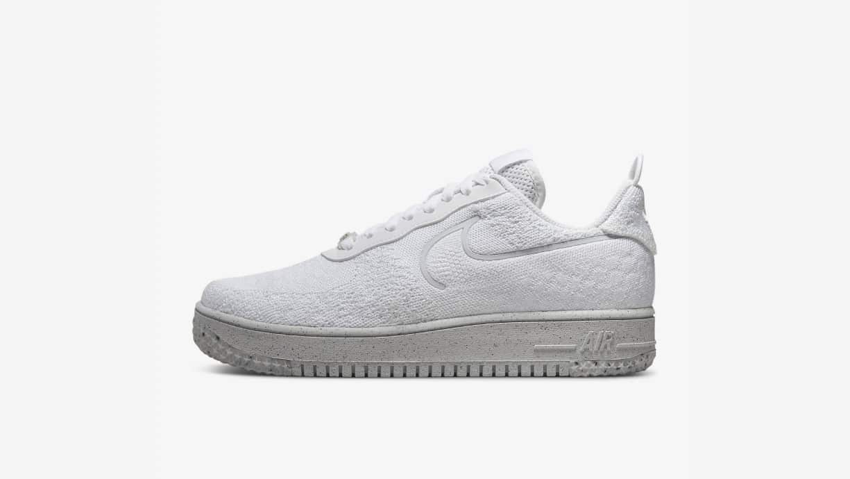 Nike Air Force 1 Crater Flyknit Triple White